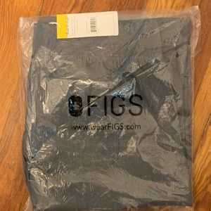 Figs Livingston large petite graphite scrub pants